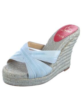 Christian Louboutin espadrilles wedge size IT 37